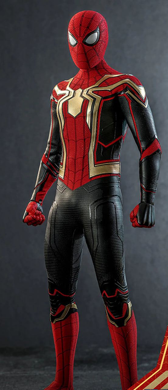 🔥Hot Toys MMS623 SPIDER-MAN: NO WAY HOME 1/6 SPIDER-MAN (INTEGRATED SUIT)