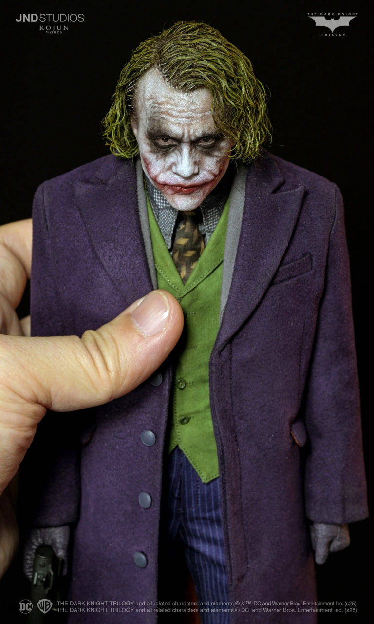 READY🔥JND Studios The Dark Knight - Joker (Type B) 1/6 Scale Hyperreal Figure - Kojun Works
