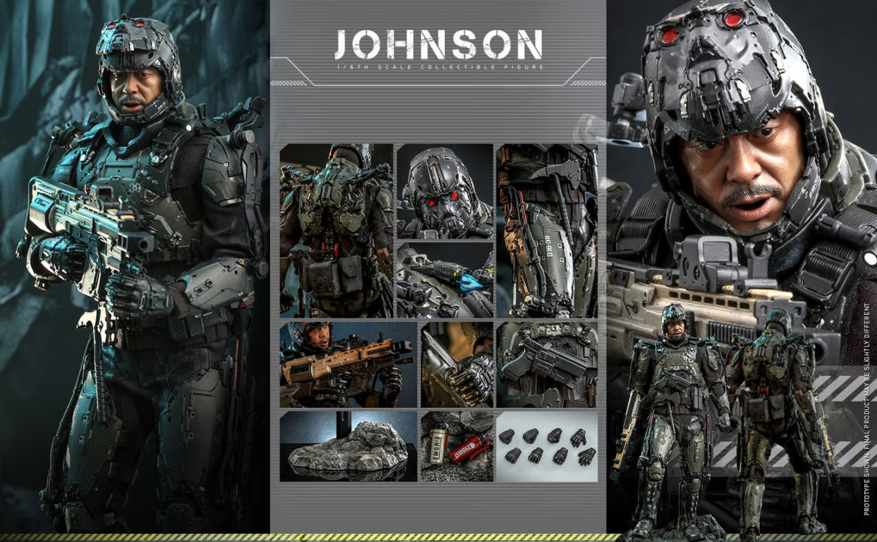 READY🔥Hot Toys MMS668 WARRIORS OF FUTURE 1/6 JOHNSON