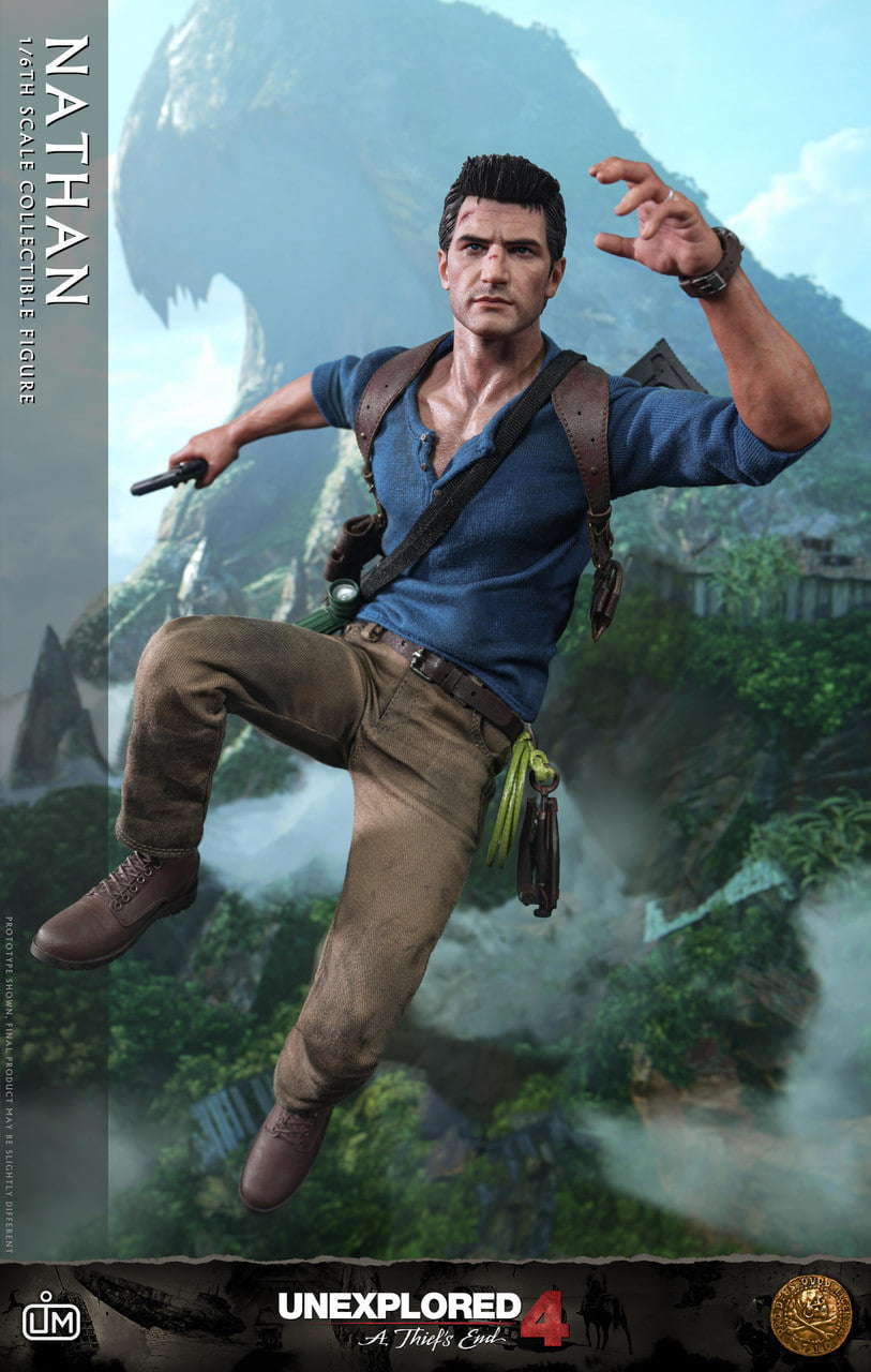 READY🔥LimToys LIM012 - Nathan Unexplored 4 1/6th Scale Collectible Figure