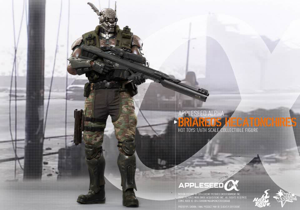 READY🔥Hot Toys MMS269 Appleseed Alpha 1/6 Briareos Hecatonchires