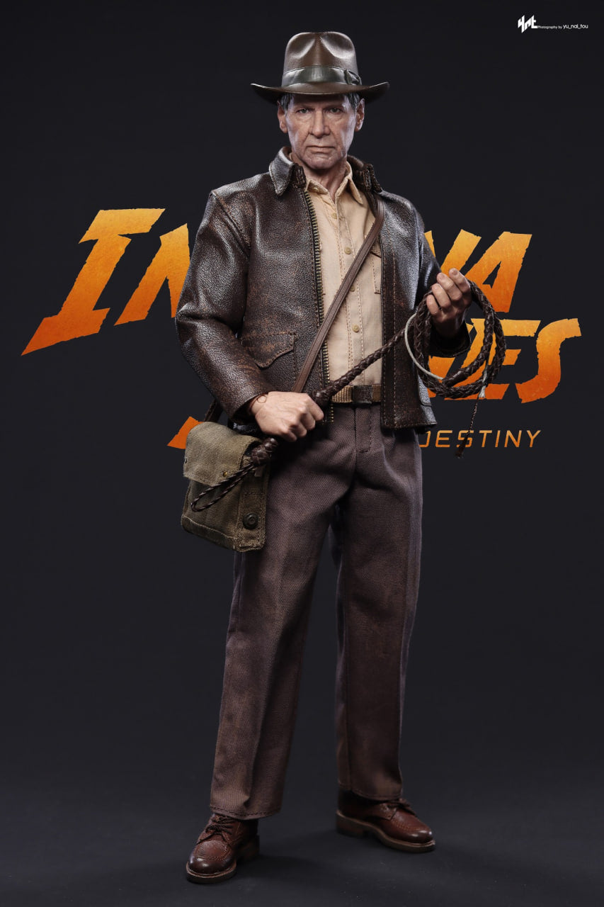 READY🔥Hot Toys MMS717 Indiana Jones and the Dial of Destiny – Indiana Jones (Deluxe Version)