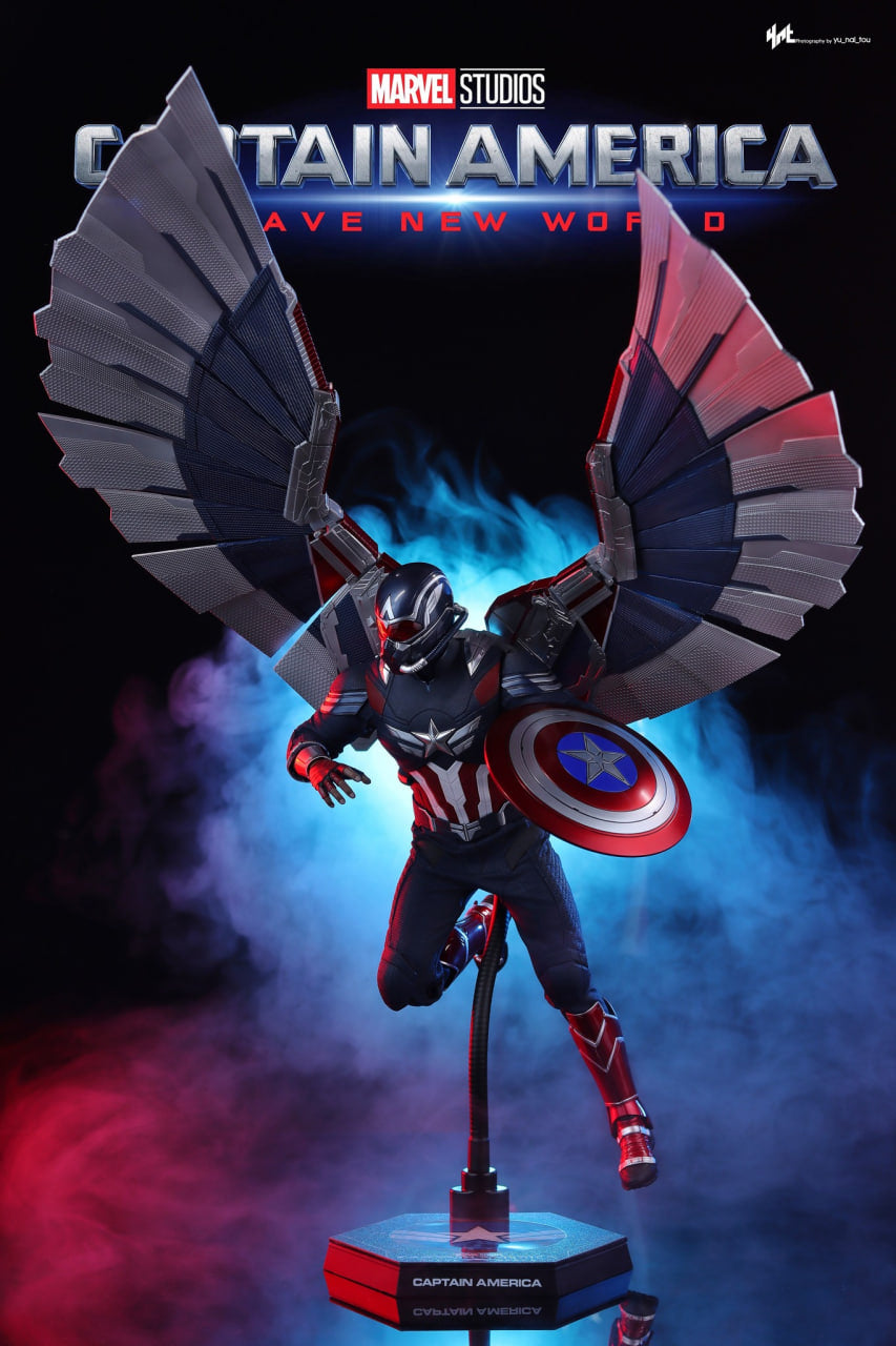 READY🔥Hot Toys MMS779 Captain America: Brave New World 1/6th Scale Captain America Collectible Figure