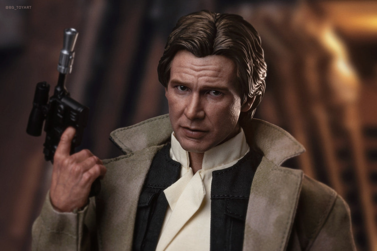 READY🔥Hot Toys MMS740 Star Wars Return of the Jedi Han Solo 1/6 Scale Collectible Figure