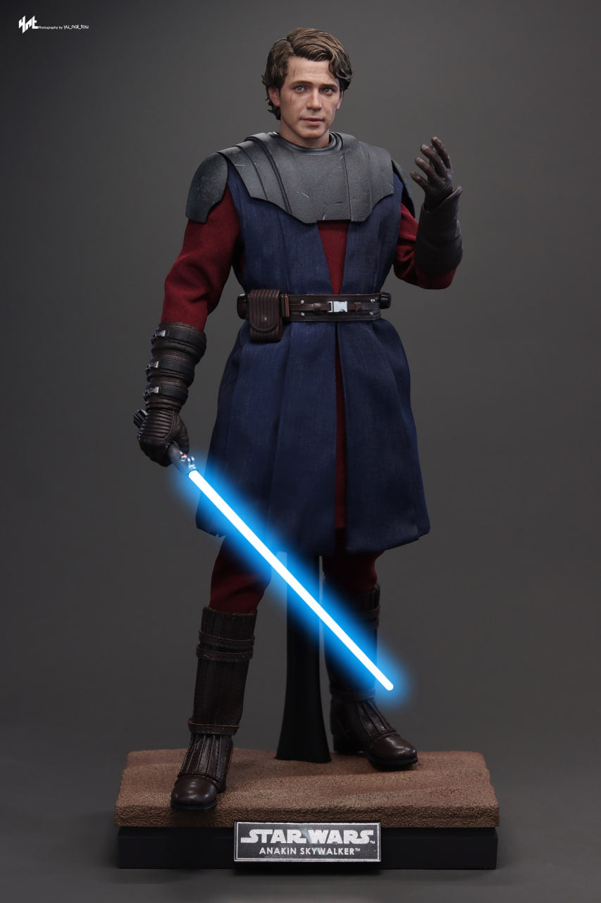 READY🔥Hot Toys TMS129 Star Wars Ahsoka Anakin Skywalker Clone Wars 1/6 Scale Collectible Figure