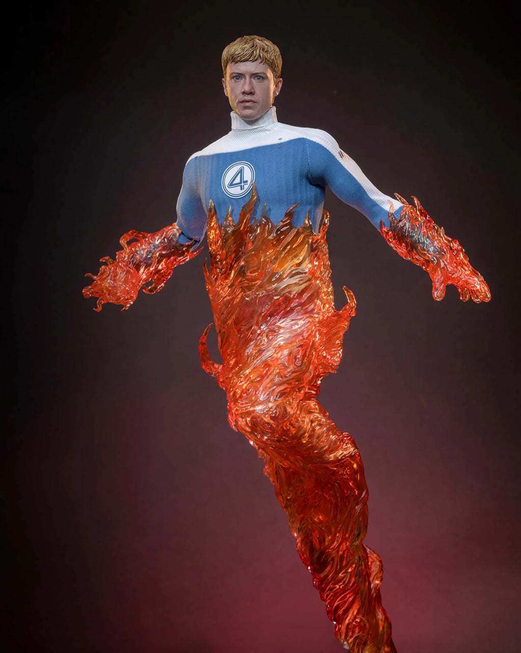 Preorder🔥Hot Toys MMS829 The Fantastic Four: First Steps 1/6th scale Human Torch Collectible Figure