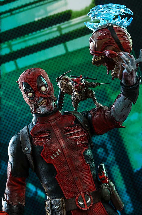 🔥Hot Toys CMS06 MARVEL ZOMBIES 1/6 ZOMBIE DEADPOOL