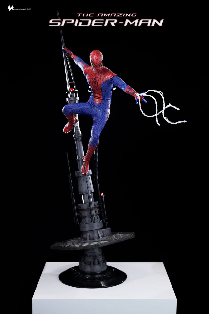 🔥Hot Toys MMS772 MMS772B The Amazing Spider-Man 1/6th Scale The Amazing Spider-Man Collectible Figure (Deluxe Version) (Deluxe & Special Edition)