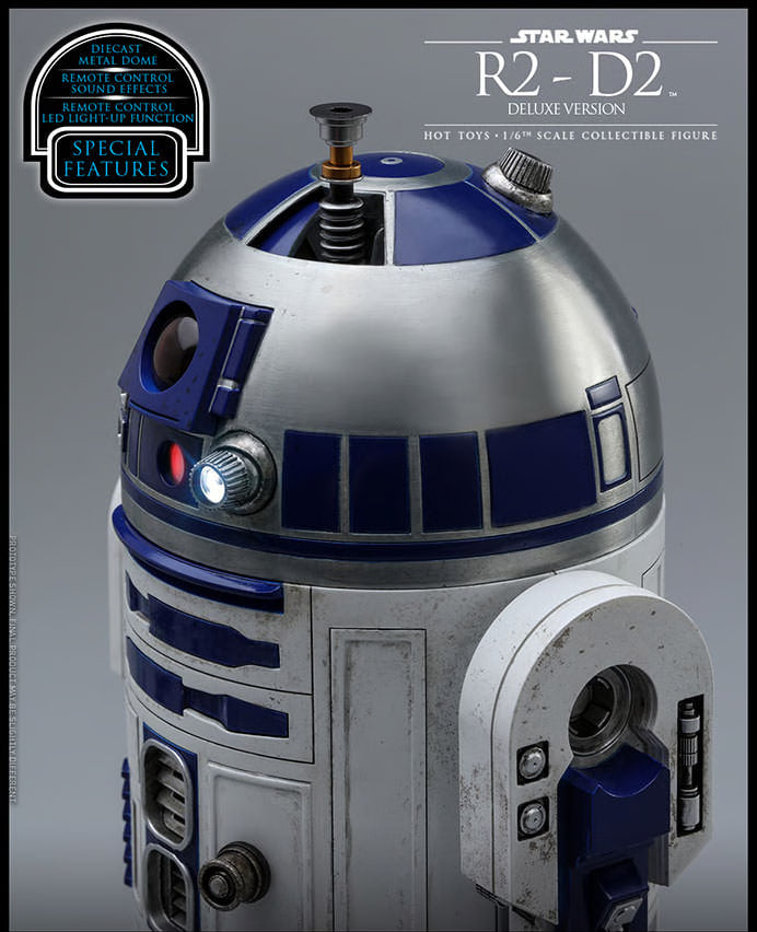 READY🔥Hot Toys MMS511 STAR WARS 1/6 R2-D2 DELUXE VERSION
