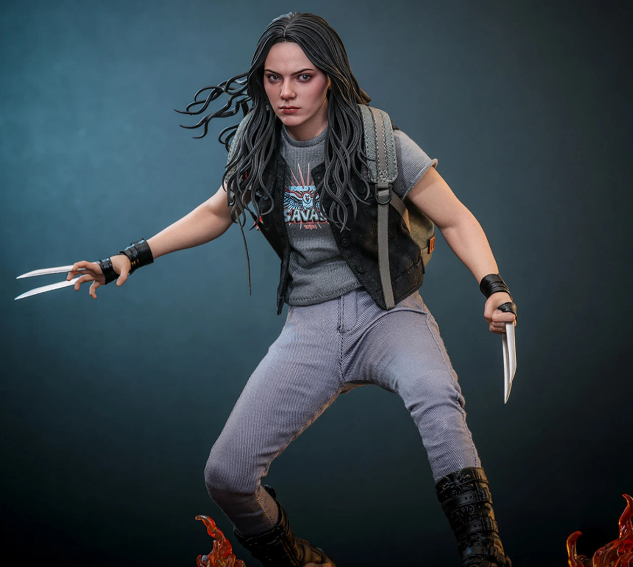 Preorderš„Hot Toys MMS781 X-23 Marvel Deadpool and Wolverine X23 1/6 Scale Collectible Figure