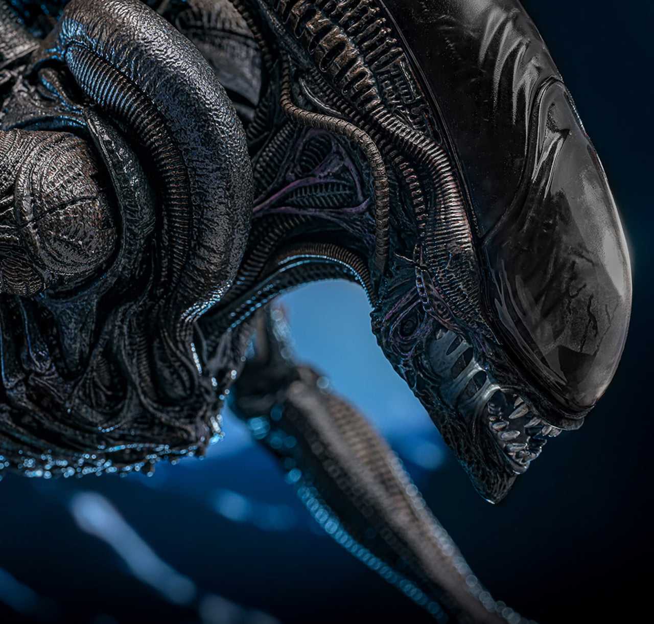 Preorderš„Hot Toys MMS784 Alien: Romulus 1/6th scale Scorched Xenomorph Collectible Figure