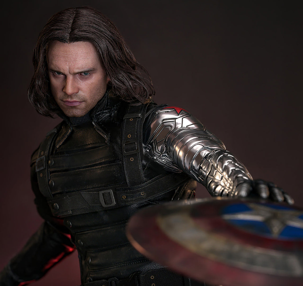 Preorderš„Hot Toys MMS790AEB Captain America: The Winter Soldier 1/6th scale Winter Soldier Collectible Figure (Artisan Edition) (Special Edition)