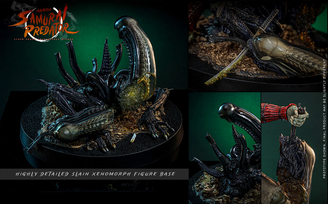 Preorder🔥Hot Toys AC06B Alien vs Predator 1/6th Scale Akaoni Samurai Predator Collectible Figure Special Edition