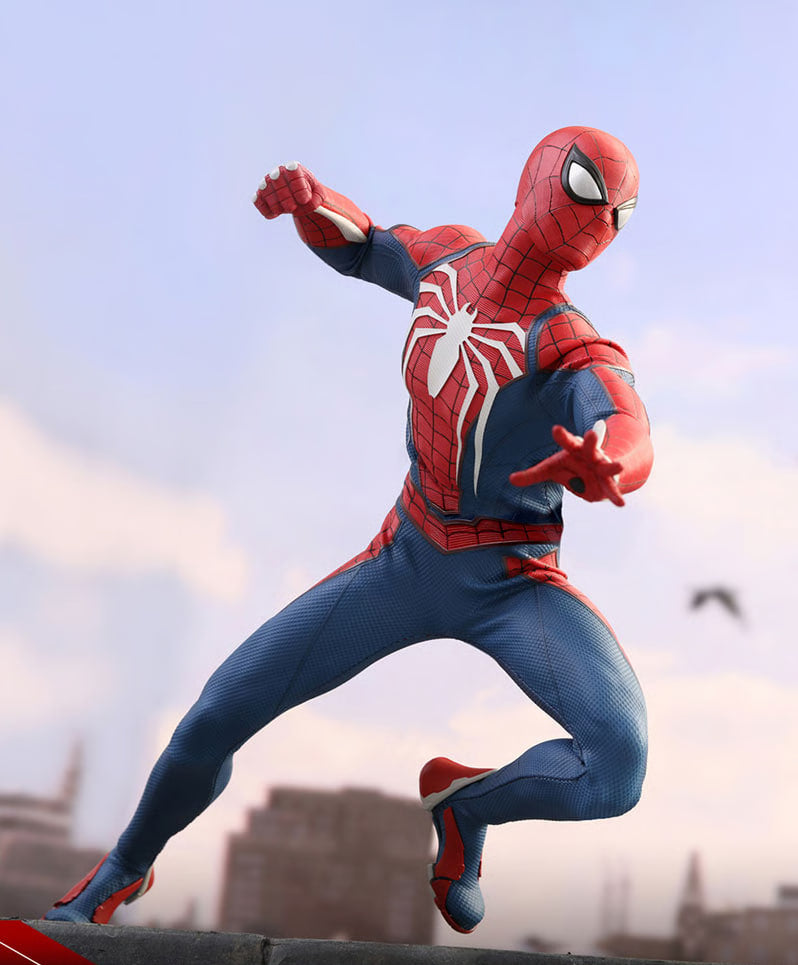 🔥Hot Toys VGM31 MARVEL'S SPIDER-MAN 1/6 SPIDER-MAN (ADVANCED SUIT)