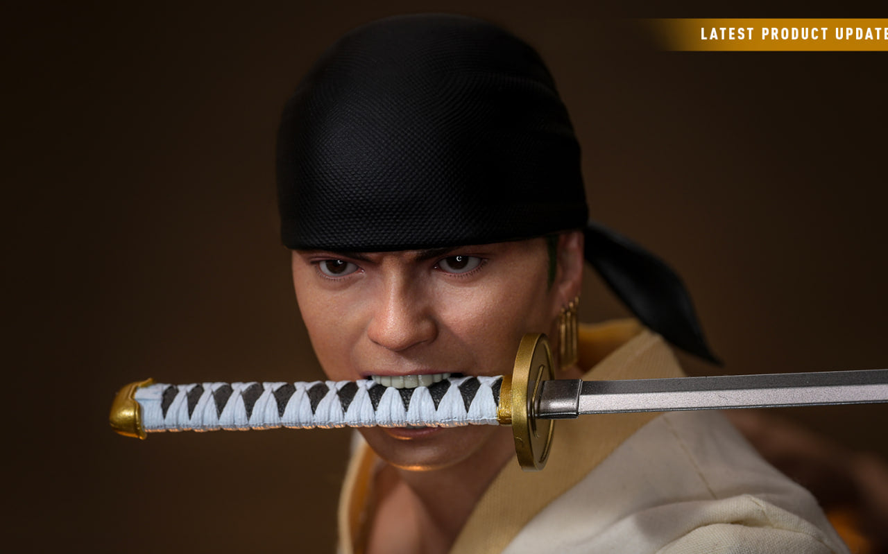 READY🔥Hot Toys TMS110 One Piece Roronoa Zoro 1/6th Scale Collectible Figure