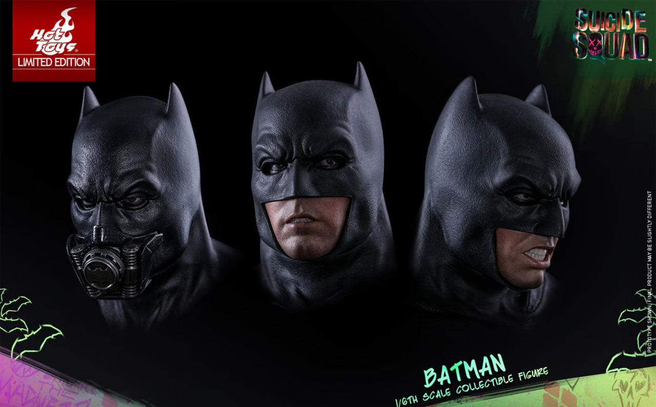 🔥Hot Toys MMS409 SUICIDE SQUAD 1/6 BATMAN Non-refundable!
