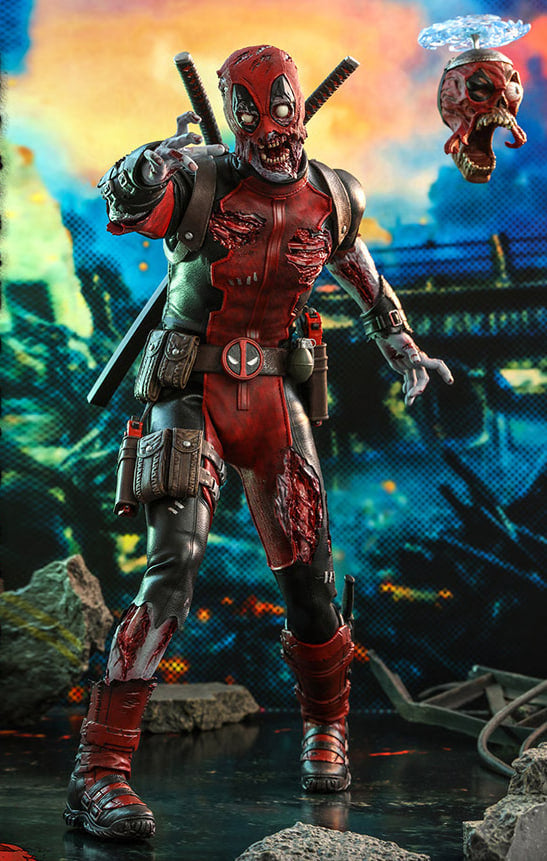 🔥Hot Toys CMS06 MARVEL ZOMBIES 1/6 ZOMBIE DEADPOOL