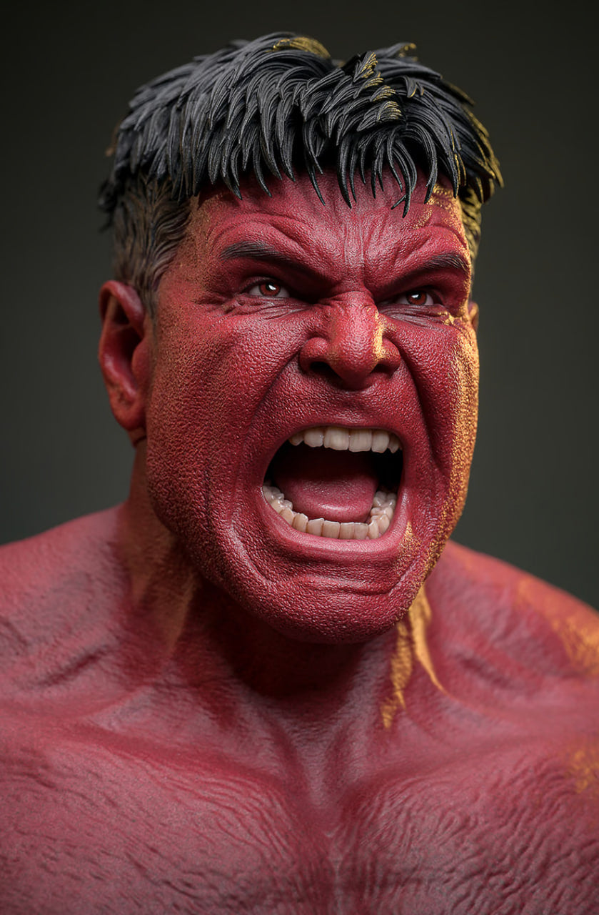 Preorderš„Hot Toys MMS797 Captain America: Brave New World 1/6th scale Red Hulk Collectible Figure