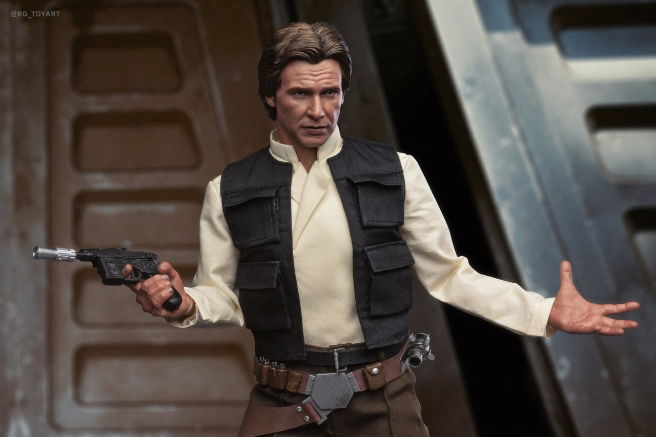 READY🔥Hot Toys MMS740 Star Wars Return of the Jedi Han Solo 1/6 Scale Collectible Figure