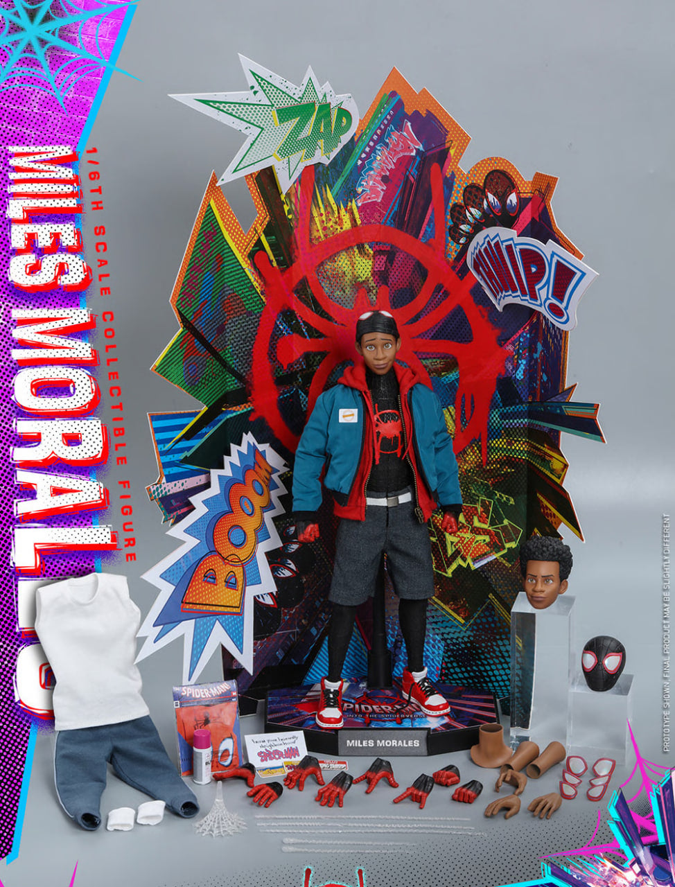 🔥Hot Toys MMS567 SPIDER-MAN: INTO THE SPIDER-VERSE 1/6 MILES MORALES