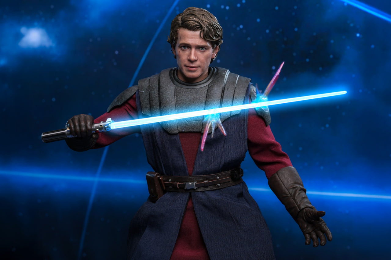 READY🔥Hot Toys TMS129 Star Wars Ahsoka Anakin Skywalker Clone Wars 1/6 Scale Collectible Figure