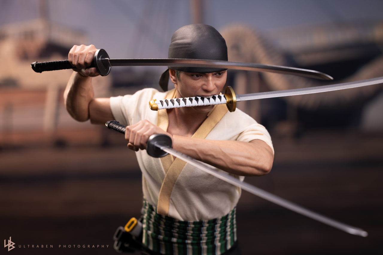 READY🔥Hot Toys TMS110 One Piece Roronoa Zoro 1/6th Scale Collectible Figure