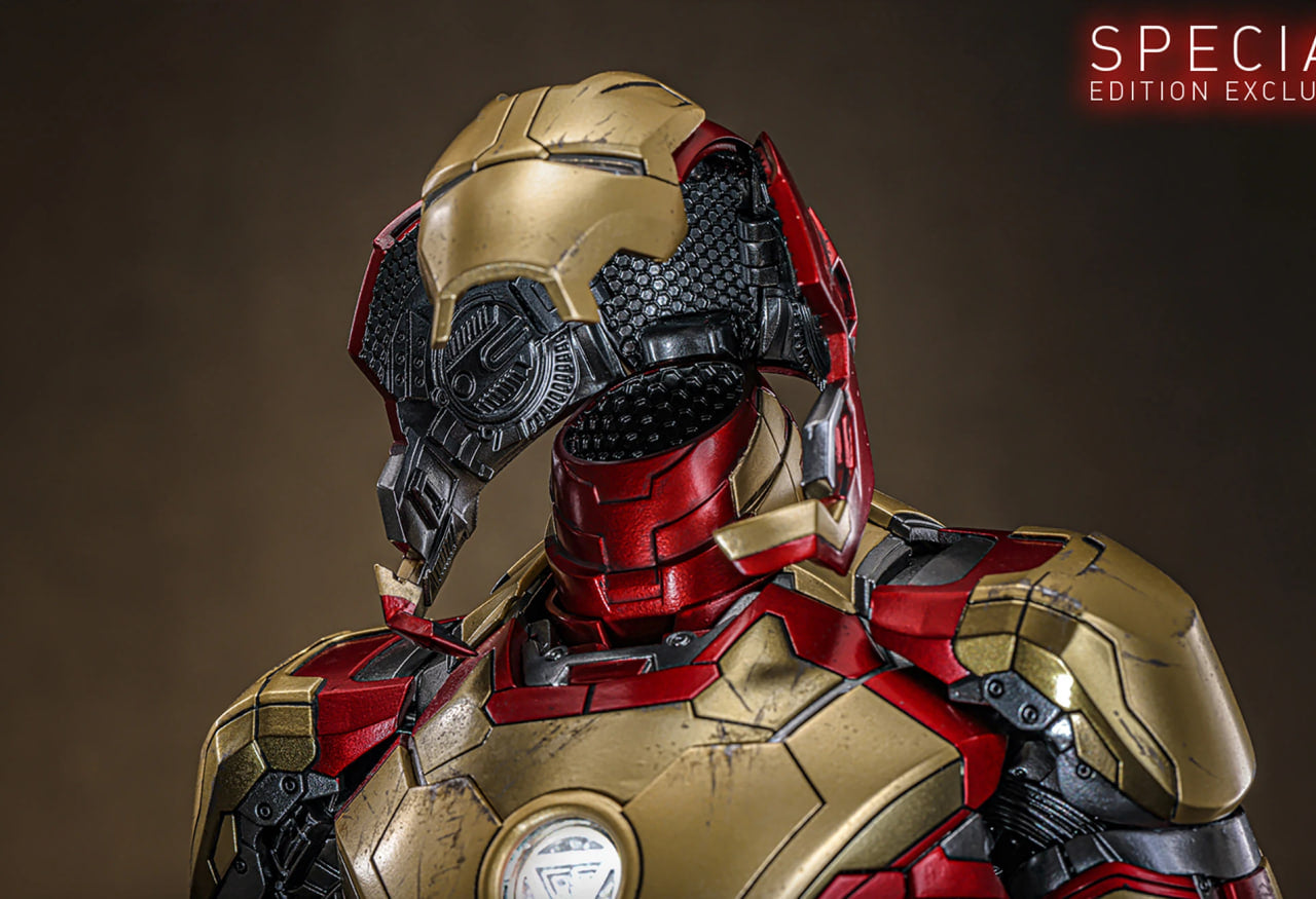 Preorderš„Hot Toys MMS759D66B Marvel Ironman 3 Ironman Mark 42 (2.0) 1/6 Scale Collectible Figure (Deluxe Version) Special Edition