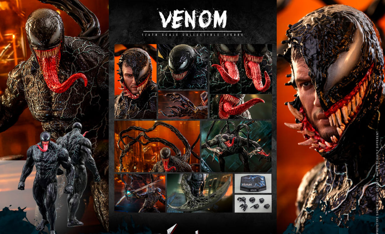 🔥Hot Toys MMS626 VENOM: LET THERE BE CARNAGE 1/6 VENOM