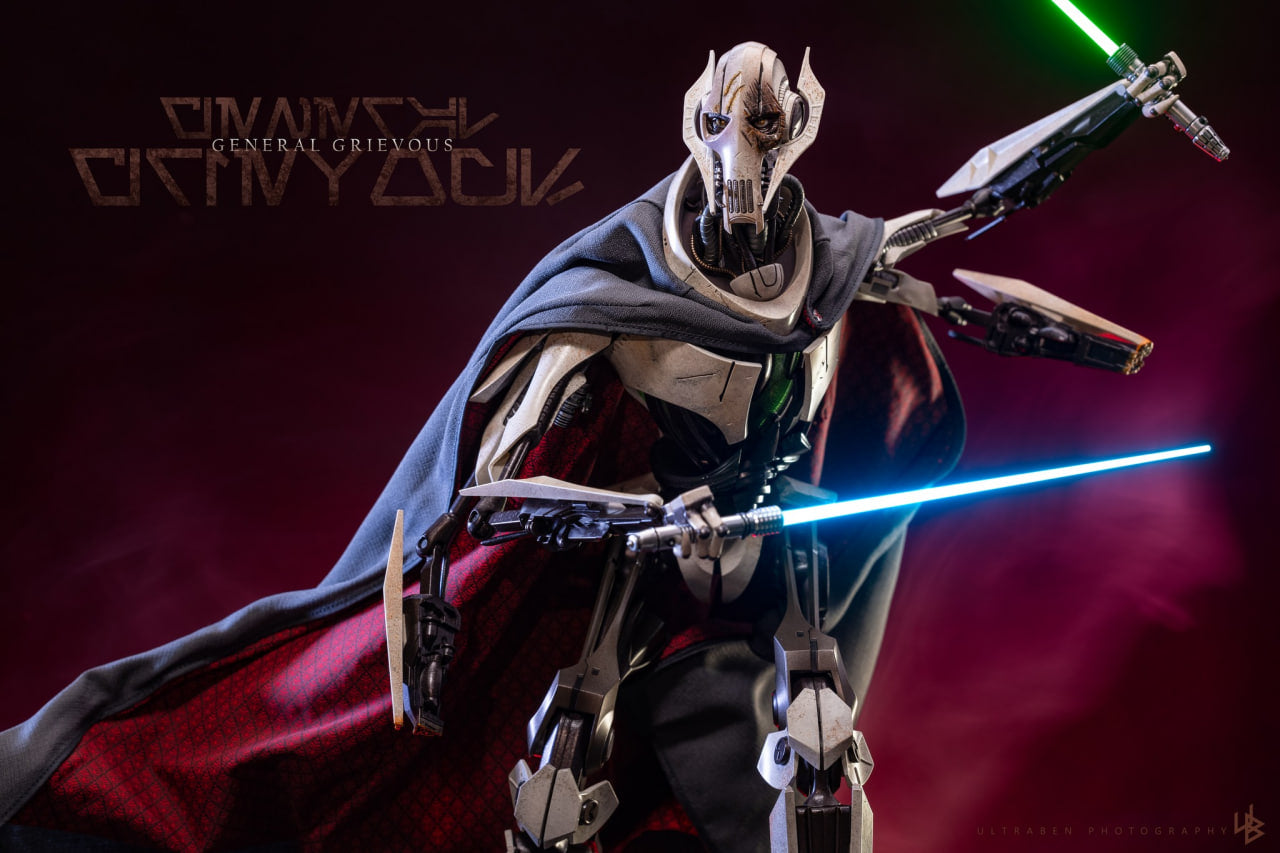 🔥Hot Toys MMS760D67B Star Wars Episode III Revenge of the Sith General Grievous 1/6 Scale Collectible Figure Special Edition