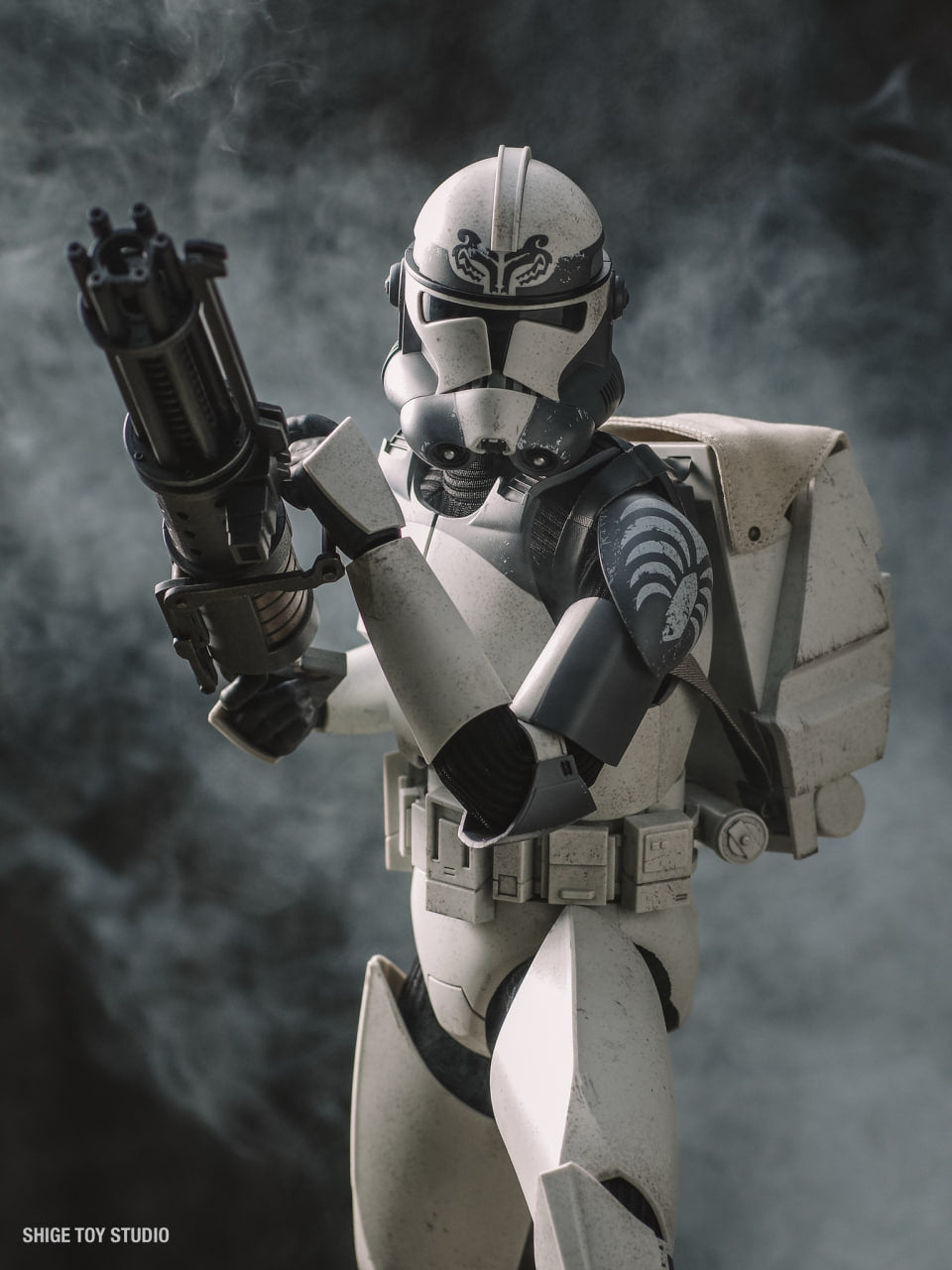 READY🔥Hot Toys TMS143 Star Wars: The Clone Wars 104th Battalion Wolfpack Clone Trooper (Deluxe Version)