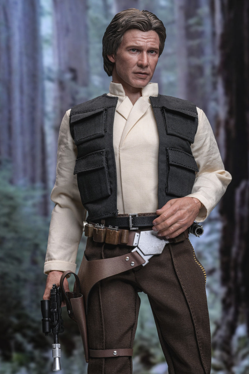 READY🔥Hot Toys MMS740 Star Wars Return of the Jedi Han Solo 1/6 Scale Collectible Figure