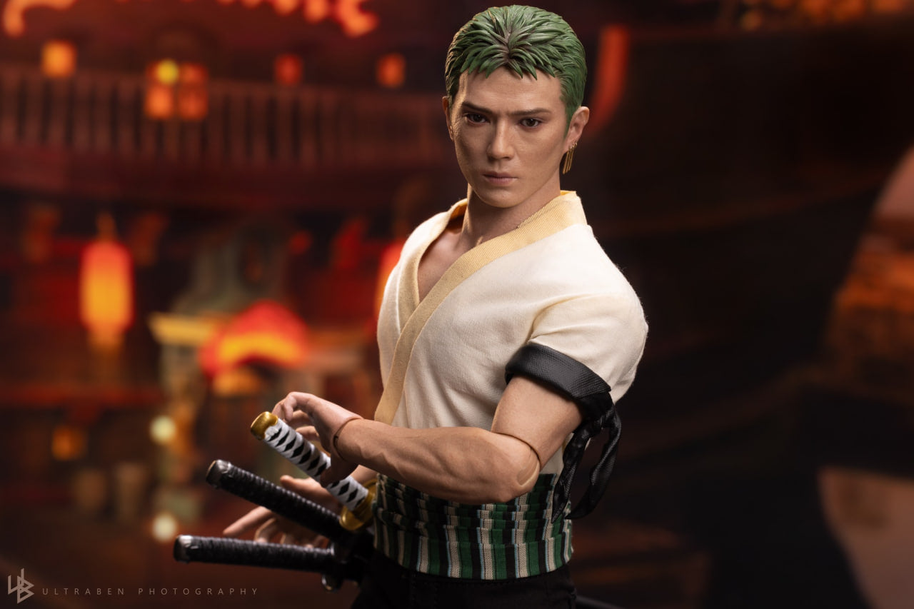 READY🔥Hot Toys TMS110 One Piece Roronoa Zoro 1/6th Scale Collectible Figure
