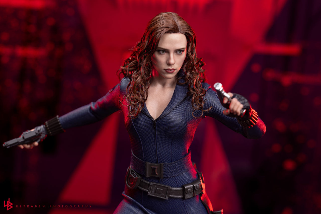 READY🔥Hot Toys MMS757AEB MMS757AE Marvel Iron Man 2 Black Widow (Artisan Edition) 1/6th scale Collectible Figure