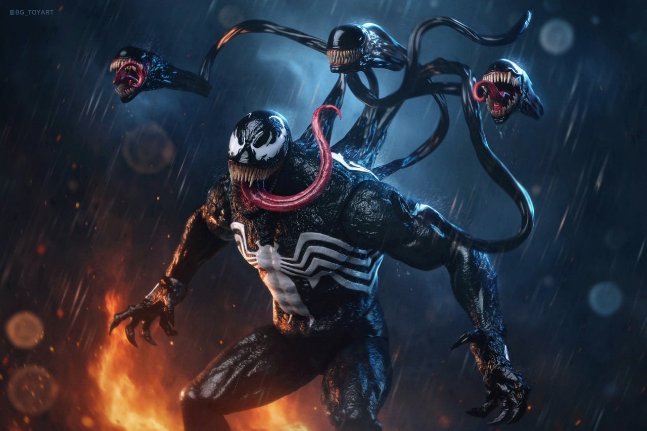 READY🔥Hot Toys CMS023 Marvel Comics Venom 1/6th Scale Collectible Figure