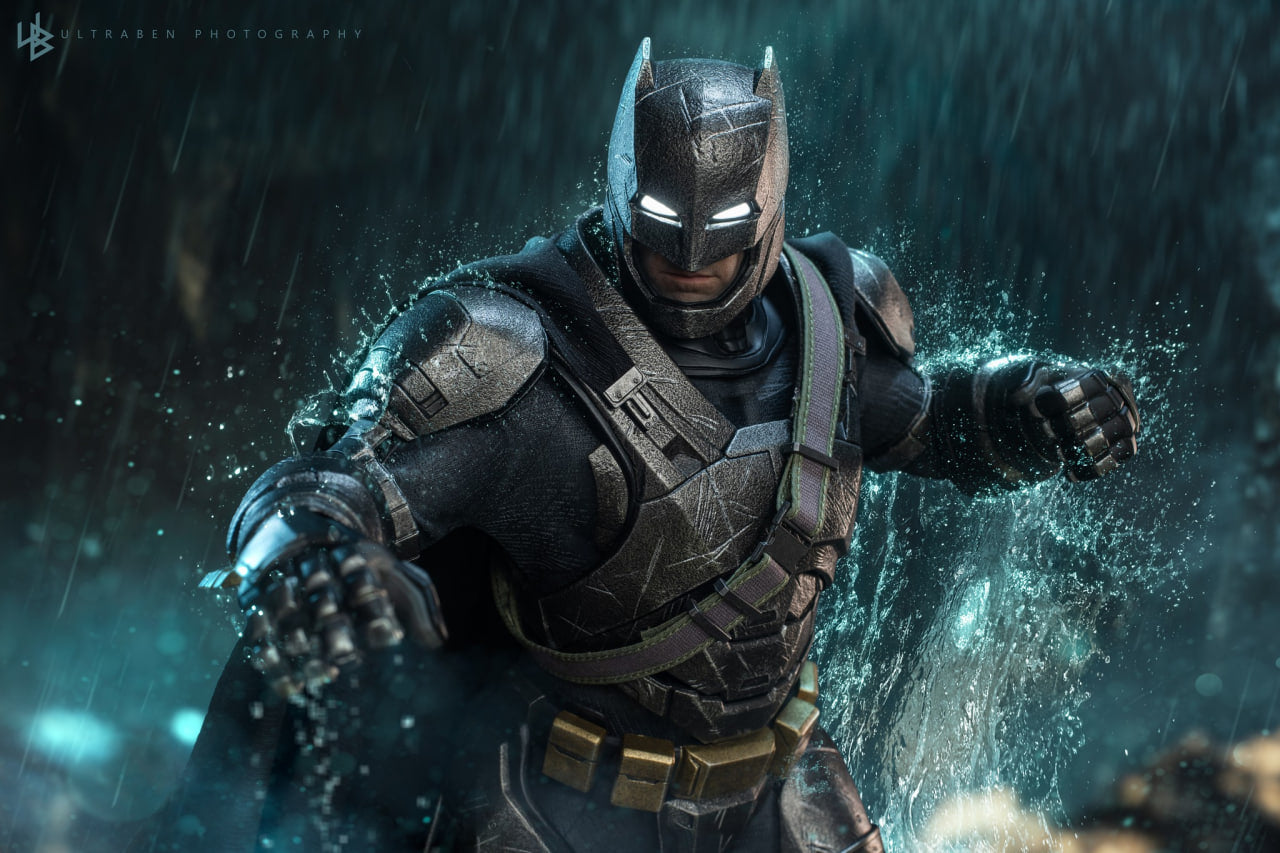 READY🔥Hot Toys MMS743D63 Batman V Superman Dawn Of Justice Armored Batman (2.0) 1/6th Scale Collectible Figure (Deluxe Version)