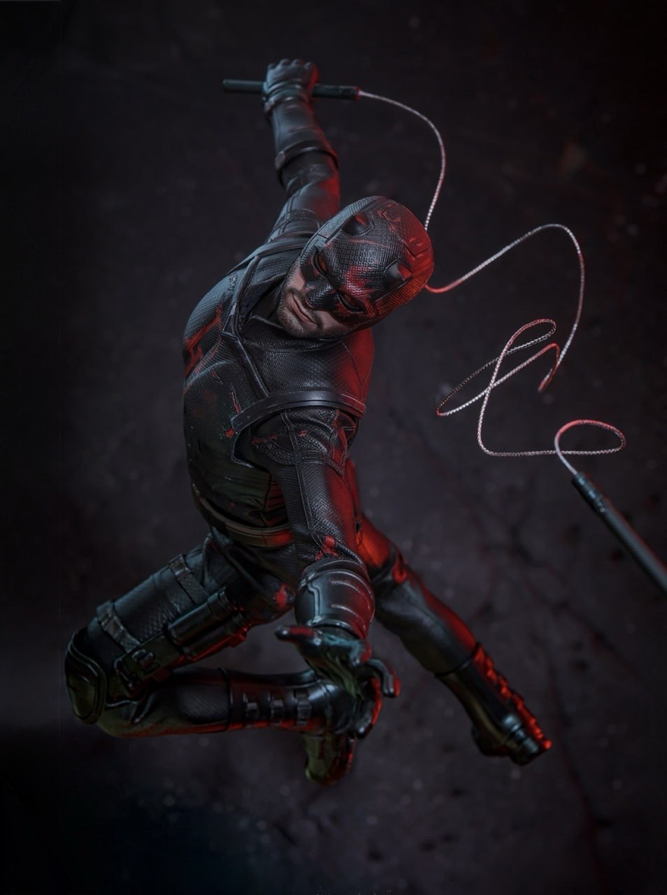 Preorder🔥Hot Toys TMS186 Daredevil: Born Again (Season 2) - 1/6th scale Daredevil Collectible Figure