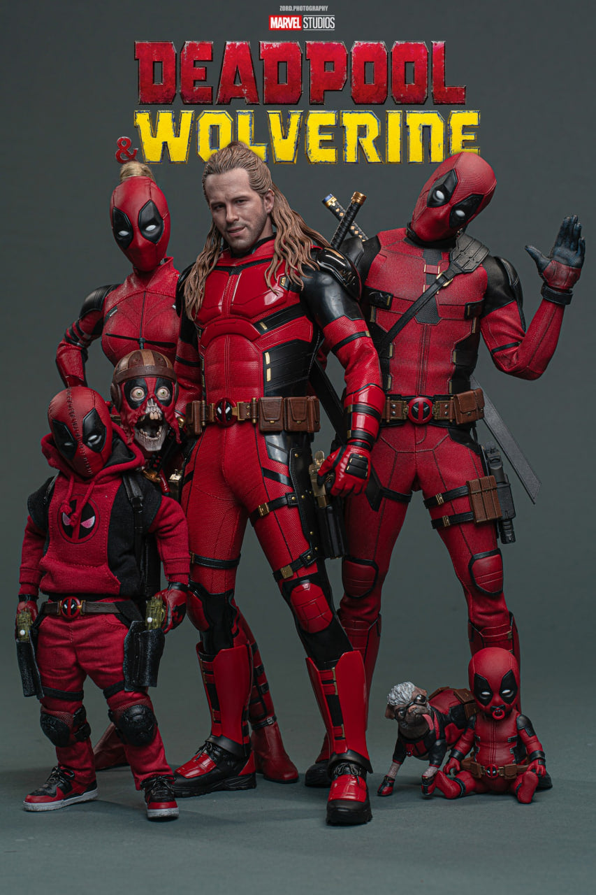 READY🔥Hot Toys MMS788 Deadpool & Wolverine Nicepool 1/6th Scale Collectible Figure