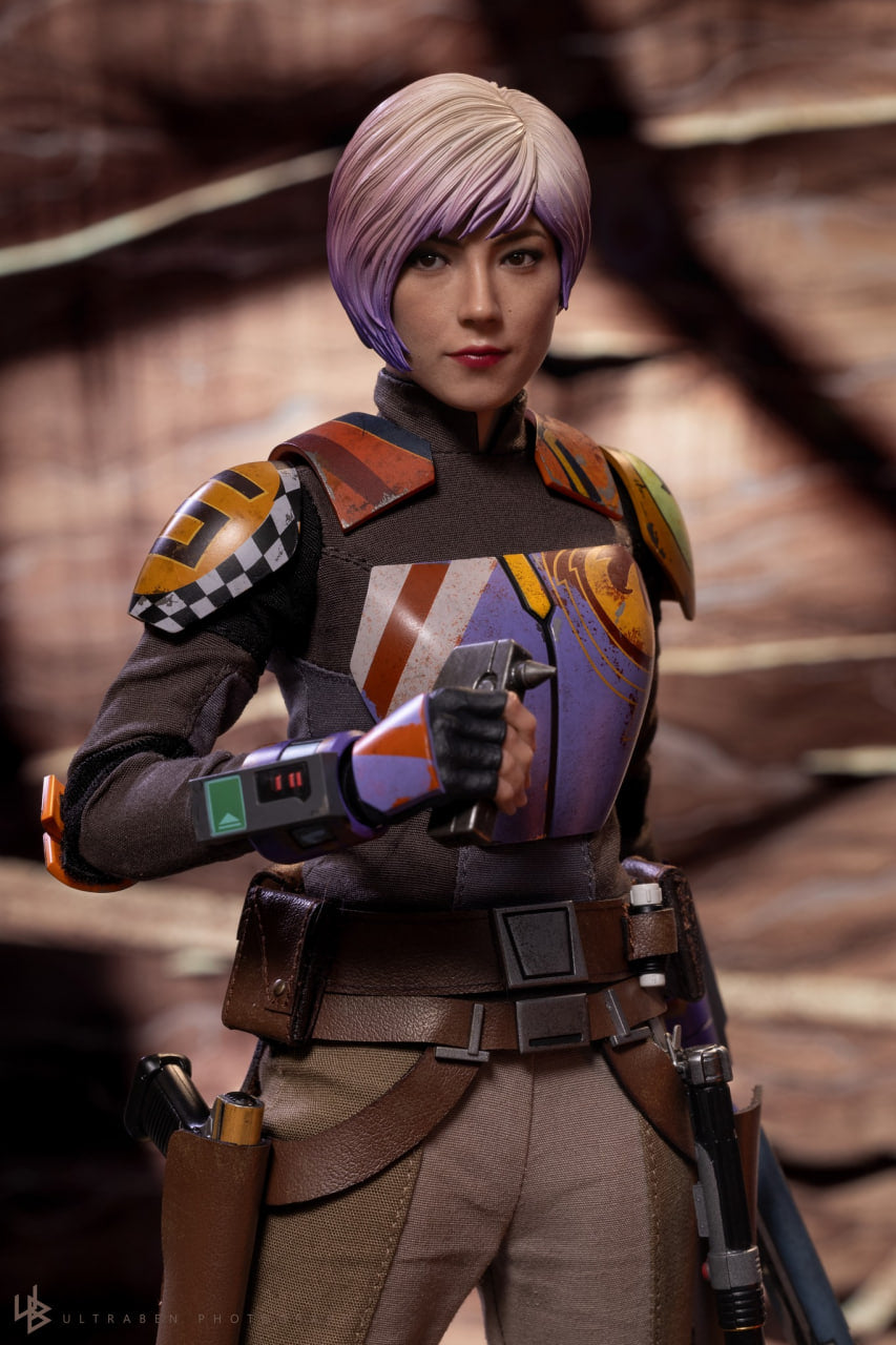 READY🔥Hot Toys TMS171 Star Wars: Rebels - Sabine Wren 1/6th scale Collectible Figure
