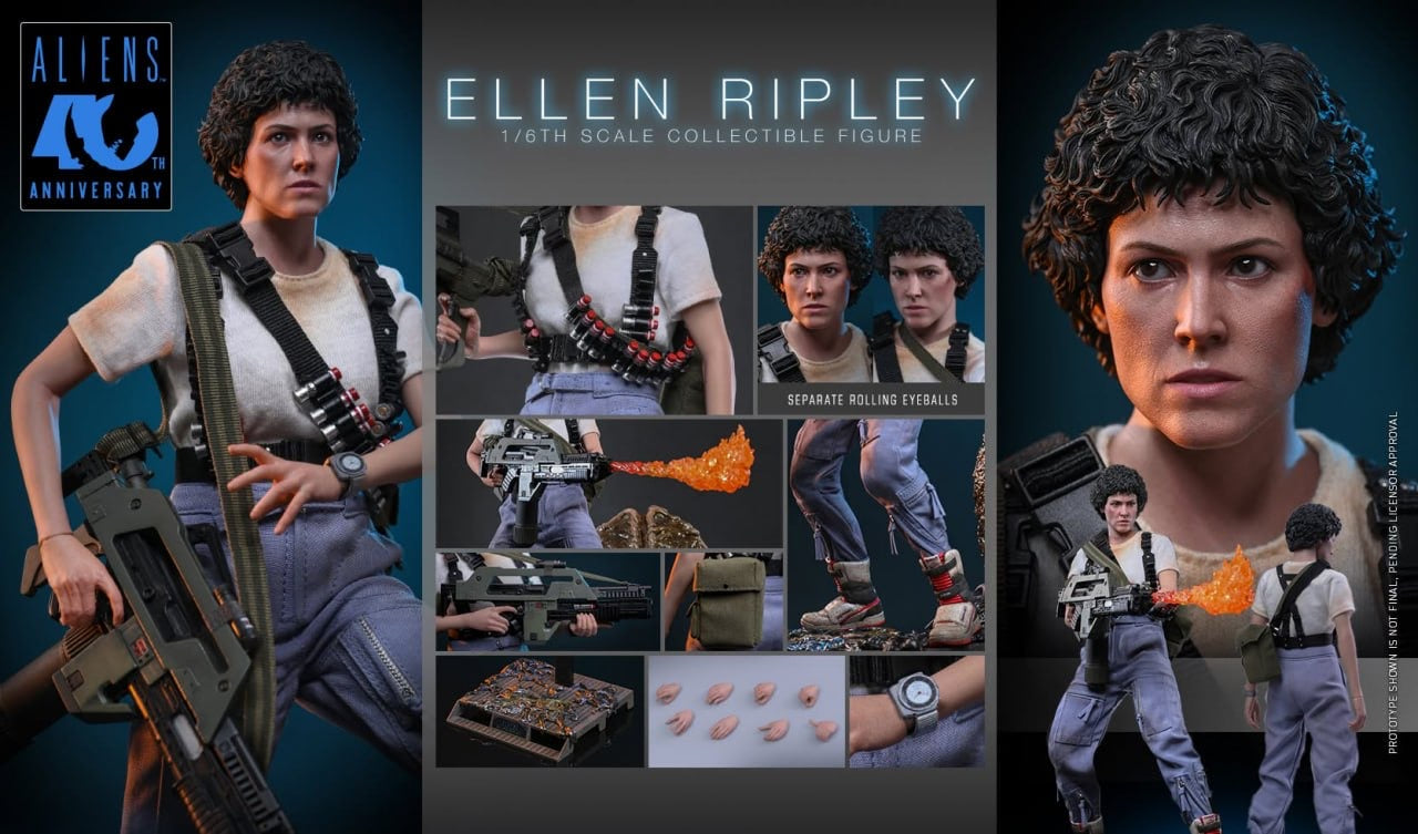 Preorder🔥Hot Toys MMS894 Aliens Ellen Ripley 1/6th scale Collectible Figure