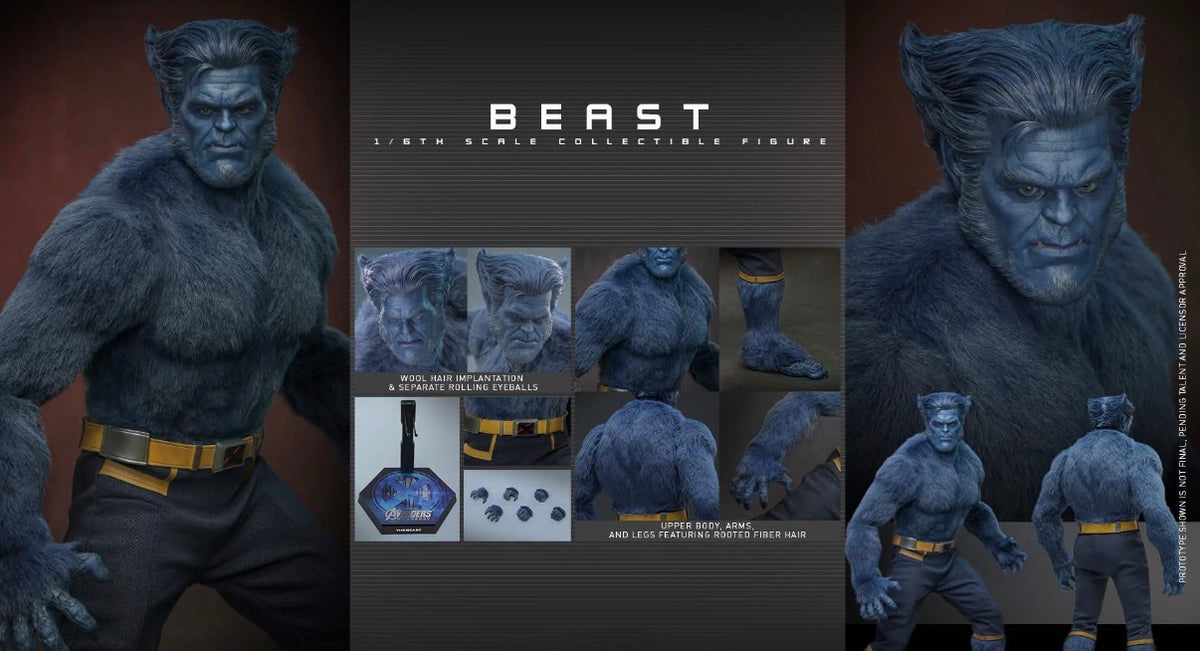 Preorder🔥Hot Toys MMS920 Avengers: Doomsday 1/6th scale Beast Collectible Figure