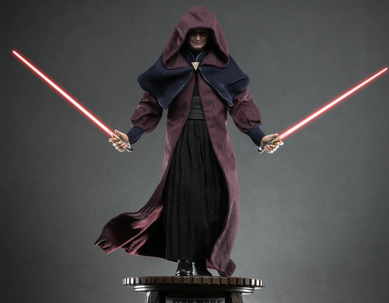 READY🔥Hot Toys Star Wars TMS102 The Clone Wars – Darth Sidious 1/6 Scale Collectible Figure