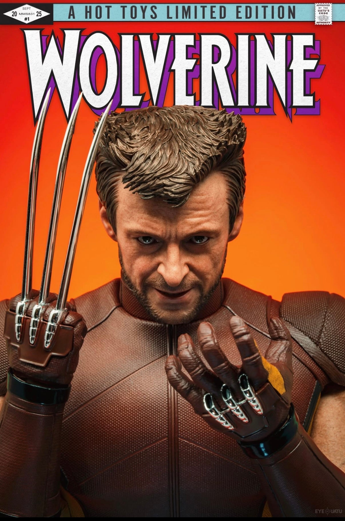 READY🔥Hot Toys MMS831 Deadpool & Wolverine 1/6th scale Wolverine (Classic Brown and Tan) Collectible Figure [Hot Toys Exclusive]
