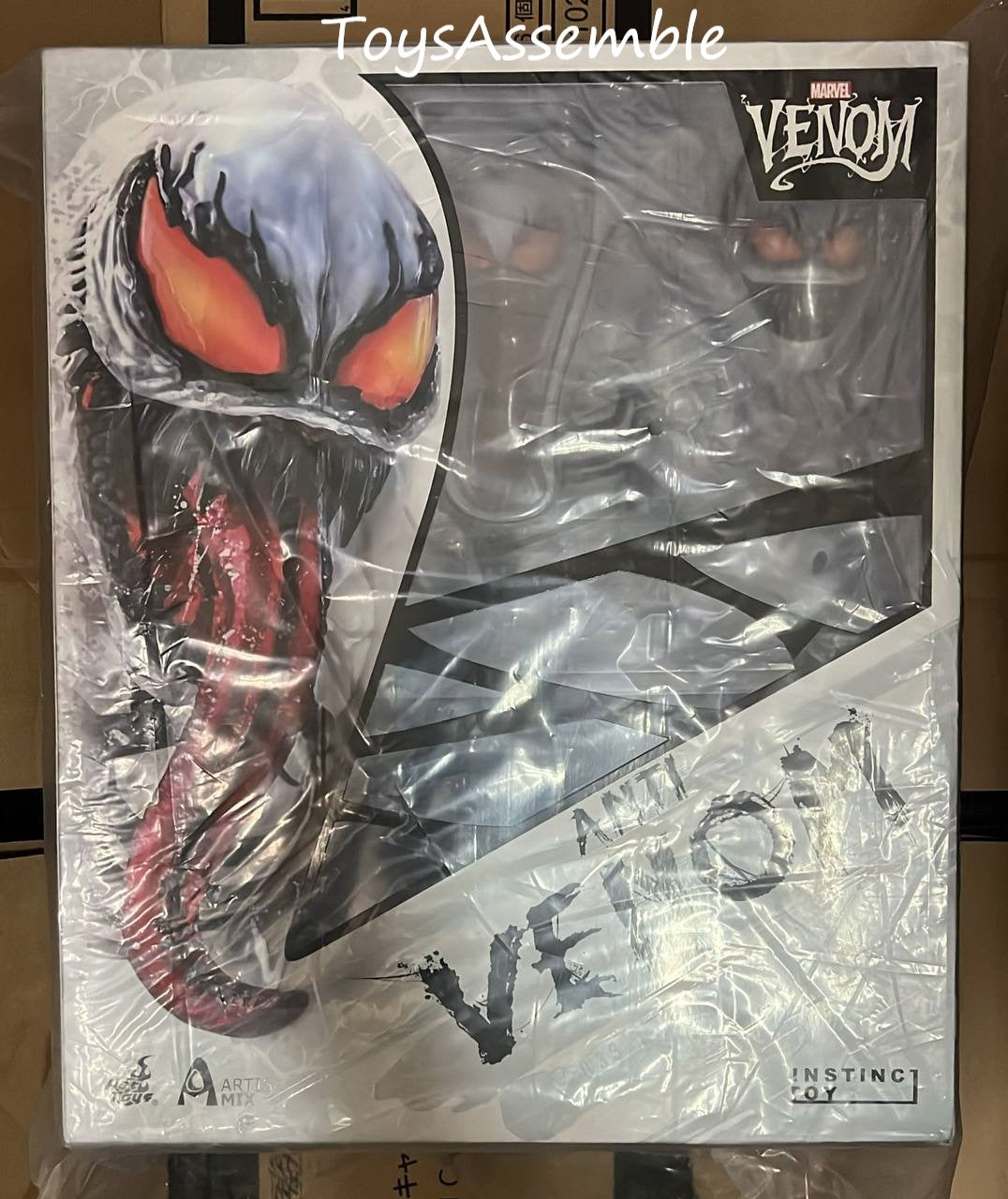 🔥Hot toys AMC033 Venom Comic Anti Venom Artist Mix