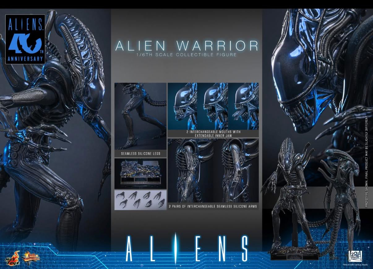 Preorder🔥Hot Toys MMS898 Aliens Alien Warrior 1/6th scale Collectible Figure