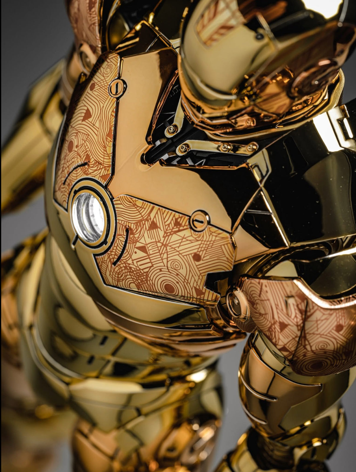 READY🔥Hot Toys MMS848d78 Iron Man Mark III (Golden & Copper Gold Version) Special Edition [Hot Toys Exclusive]
