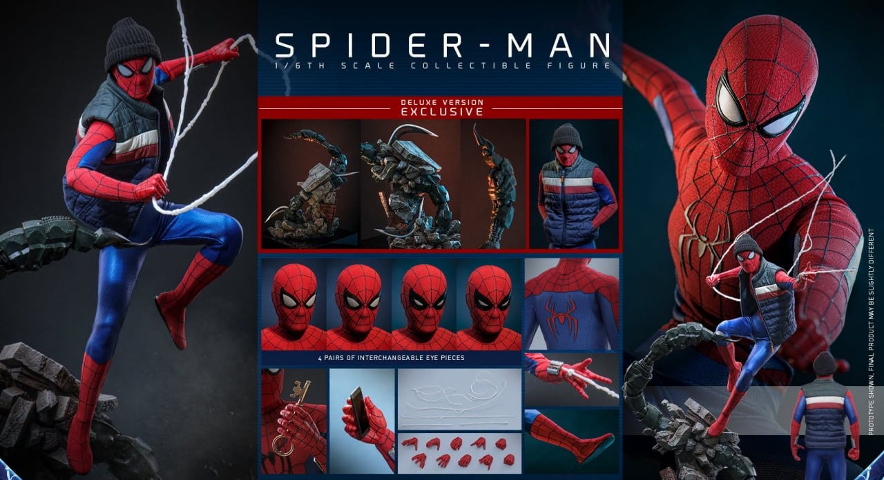 Preorder🔥Hot Toys MMS893 Spider-Man: Brand New Day Spider-Man (Deluxe Version) 1/6th scale Collectible Figure