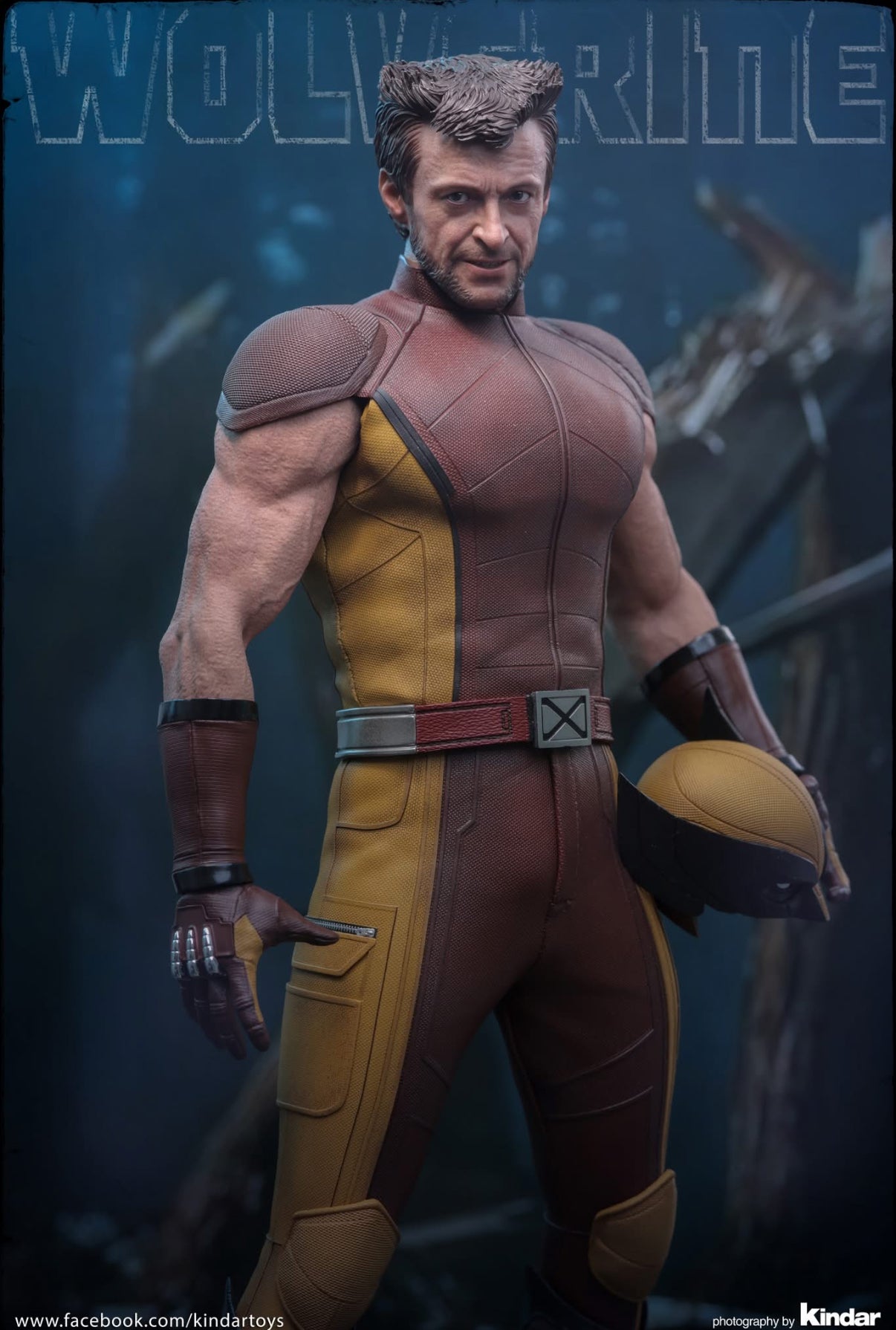 READY🔥Hot Toys MMS831 Deadpool & Wolverine 1/6th scale Wolverine (Classic Brown and Tan) Collectible Figure [Hot Toys Exclusive]