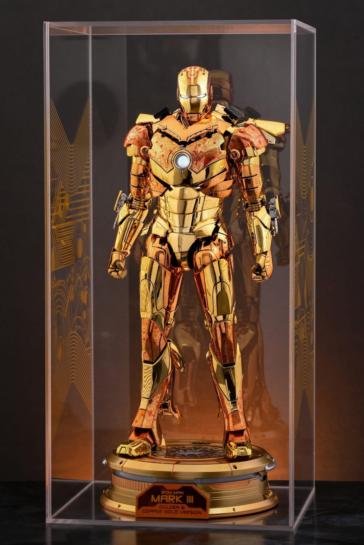 READY🔥Hot Toys MMS848d78 Iron Man Mark III (Golden & Copper Gold Version) Special Edition [Hot Toys Exclusive]