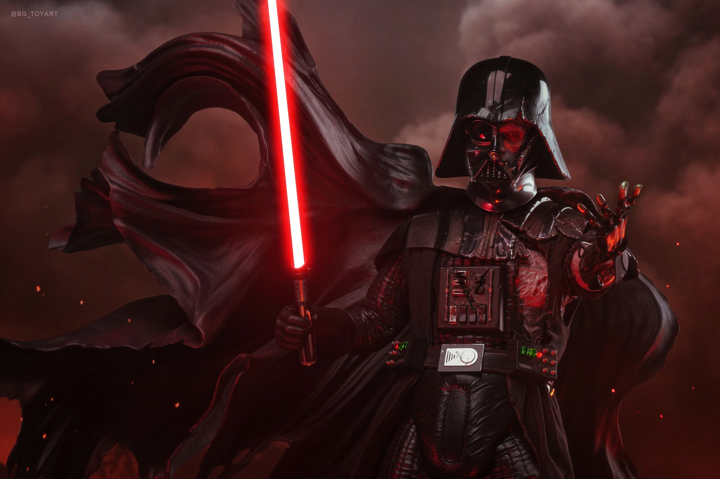 READY🔥DX45 DX45B STAR WARS DARTH VADER (BATTLE DAMAGED) (DELUXE VERSION) Special Edition 1/6TH SCALE COLLECTIBLE FIGURE