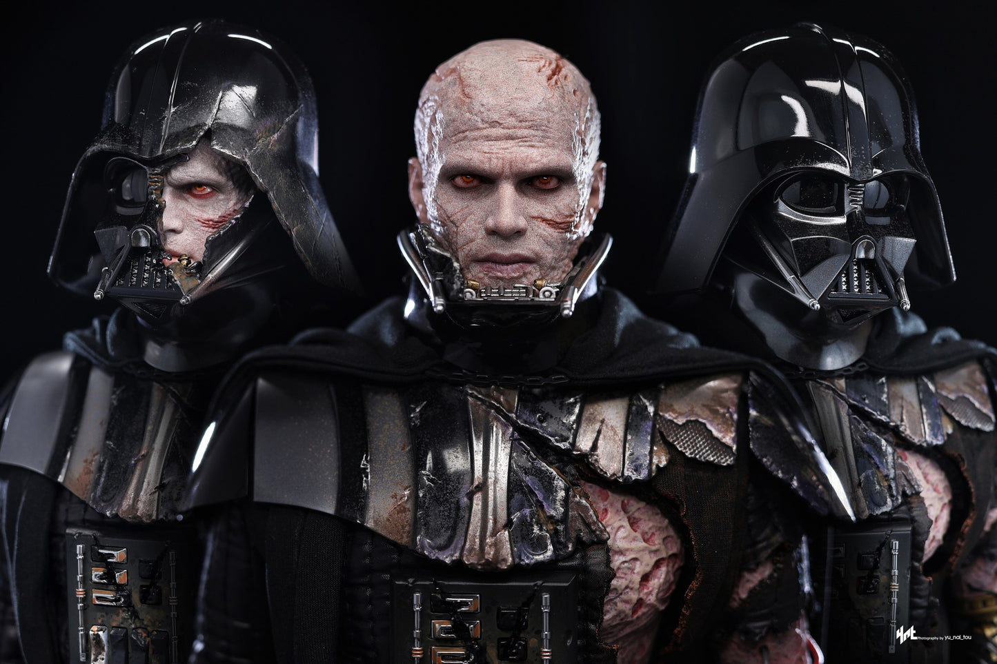 READY🔥DX45 DX45B STAR WARS DARTH VADER (BATTLE DAMAGED) (DELUXE VERSION) Special Edition 1/6TH SCALE COLLECTIBLE FIGURE